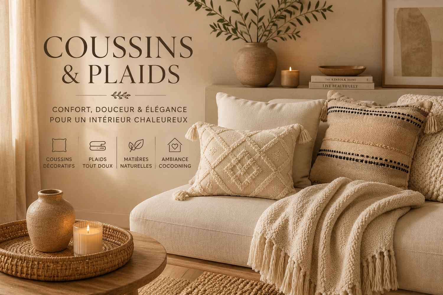 Coussins & Plaids