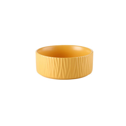 Ceramic Tableware with Nordic Tree Pattern Bowls
