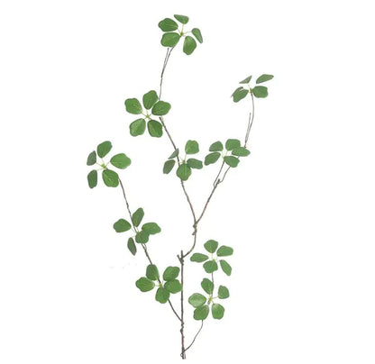 Minimalist Zen Style Faux Green Plant Decor Branches