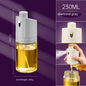 2-in-1 Glass Oil Bottle and Dispenser for Cooking