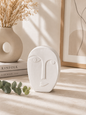 Vase Visage Nordique en Céramique – Élégance Artistique pour Votre Intérieur