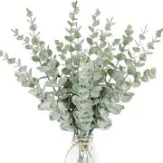 12pcs 15in Artificial Eucalyptus Leaves for Decoration