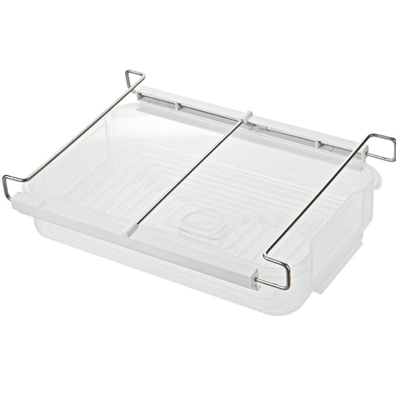 Transparent Plastic Storage Boxes for Fridge Organization