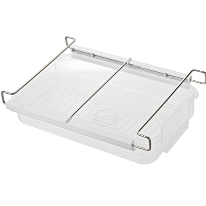 Transparent Plastic Storage Boxes for Fridge Organization