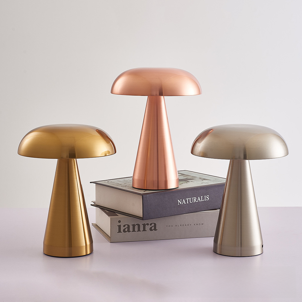 Lampe Champignon LED Rechargeable à Intensité Variable
