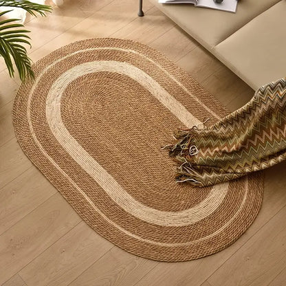 Nordic Style Woven Carpet for Home and Bedroom