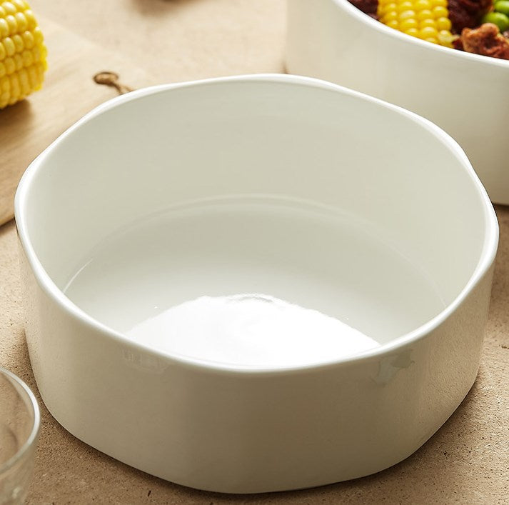 Nordic Large Deep Bowls for Home Use (Set of Bowls)
