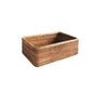 Panier Rotin Rectangulaire Tissé Main - Rangement Bohème