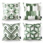 Geometric Pattern Pillowcases 4pcs 45x45cm/18x18in