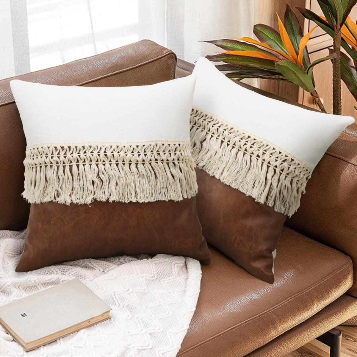 Nordic Light Luxury Pillow Cover for Women