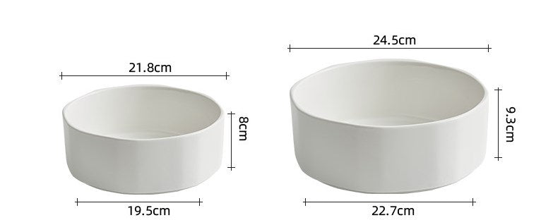 Nordic Large Deep Bowls for Home Use (Set of Bowls)