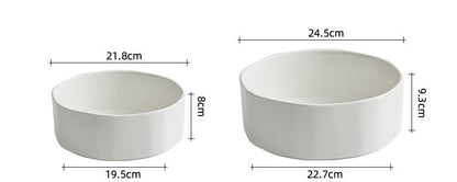 Nordic Large Deep Bowls for Home Use (Set of Bowls)