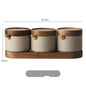 Retro Japanese-style Ceramic Seasoning Pot
