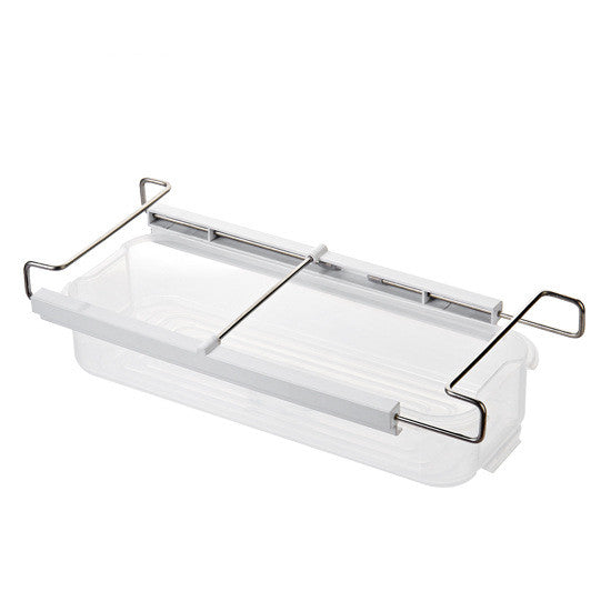 Transparent Plastic Storage Boxes for Fridge Organization