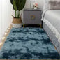 Soft Tie Dye Plush Area Rug for Bedroom & Living Room