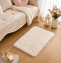 Tapis Shaggy Blanc Ultra Doux – Effet Fourrure