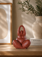 Statue abstraite femme en résine – Décoration nordique moderne