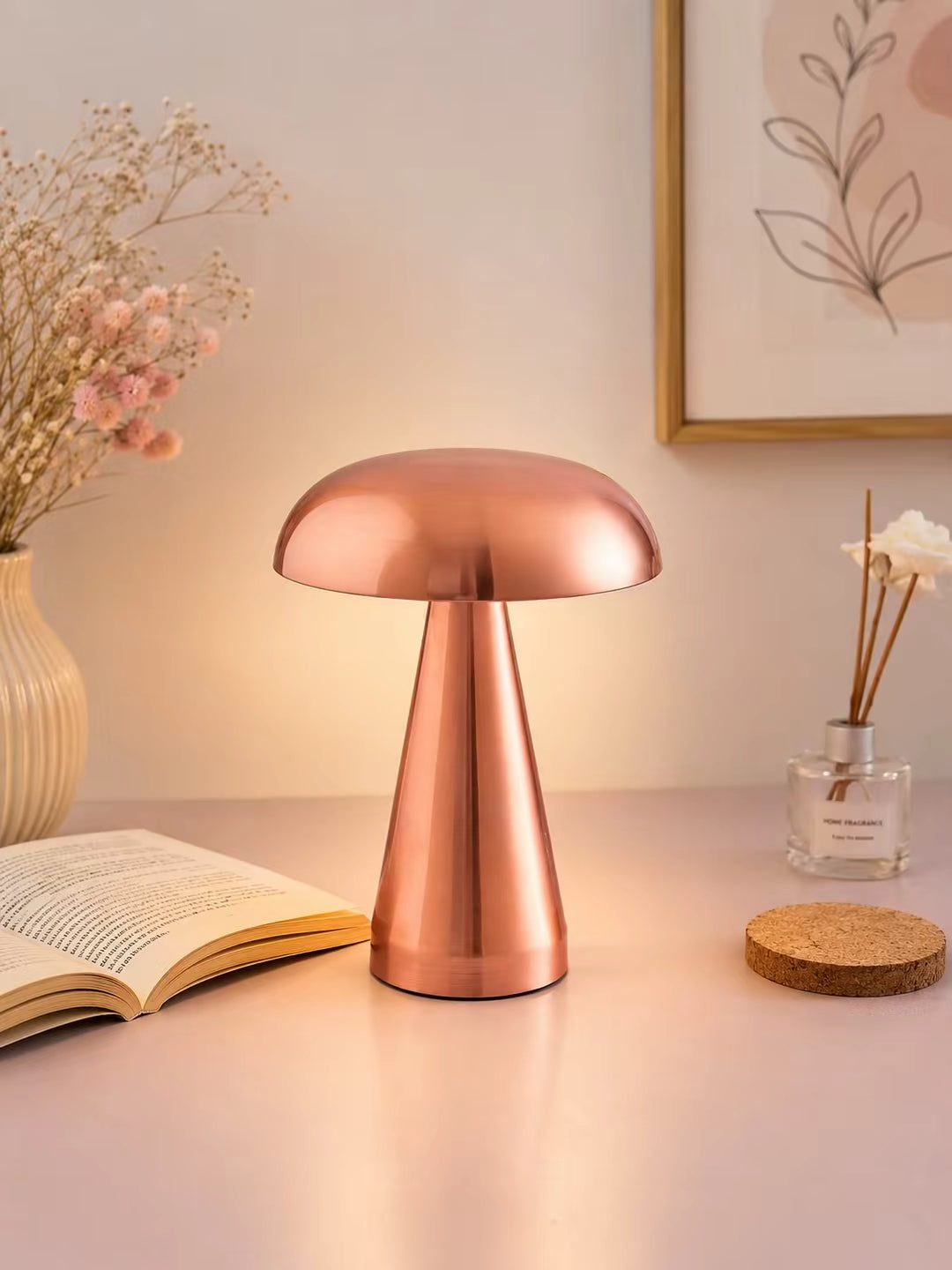 Lampe Champignon LED Rechargeable à Intensité Variable