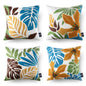 Geometric Pattern Pillowcases 4pcs 45x45cm/18x18in