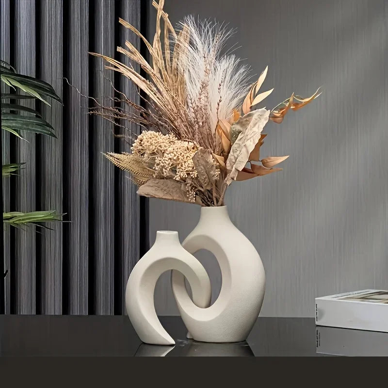 Vase Céramique Sculpturale – L'Élégance Artistique pour Votre Intérieur