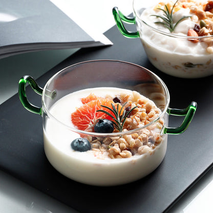 Nordic Borosilicate Heat-Resistant Glass Salad Bowl
