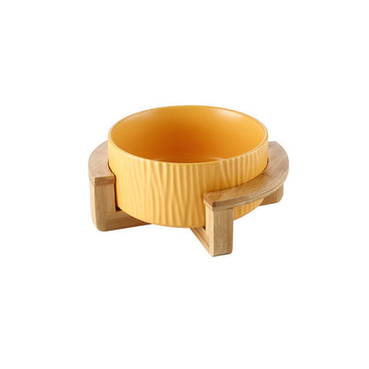 Ceramic Tableware with Nordic Tree Pattern Bowls