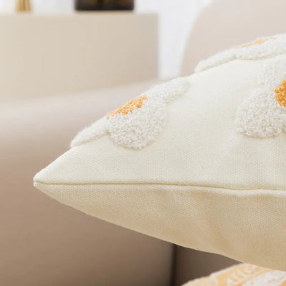 Nordic Embroidered Throw Pillow Cushion for Sofa