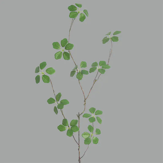 Minimalist Zen Style Faux Green Plant Decor Branches