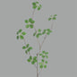 Minimalist Zen Style Faux Green Plant Decor Branches